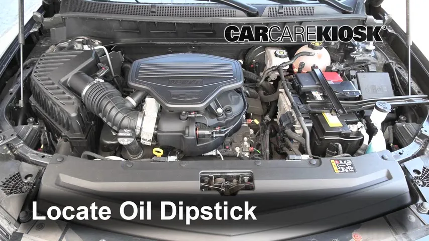 2020 Cadillac XT6 Sport 3.6L V6 Oil Check Oil Level